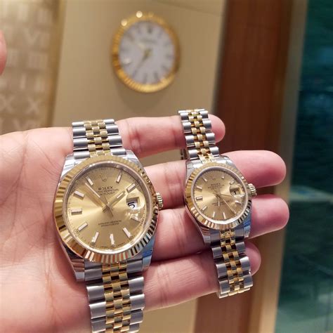 his and hers rolex rose gold|matching his and hers watches.